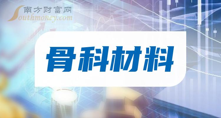《骨科材料概念上市公司股票一览》