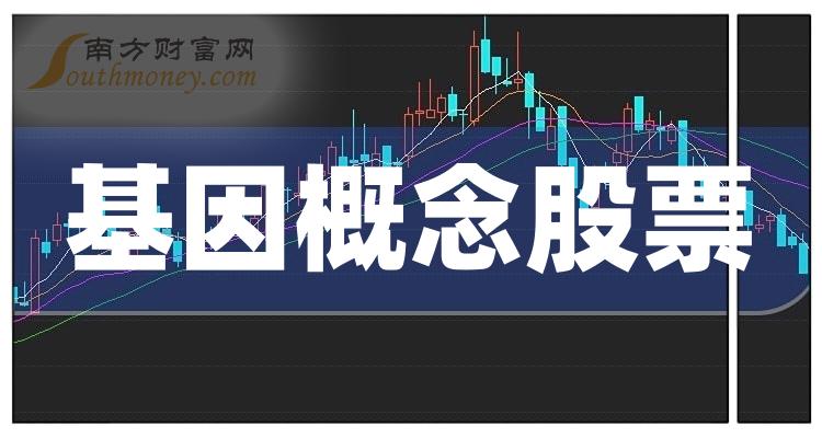 《基因概念股成交额TOP10是哪些股票》