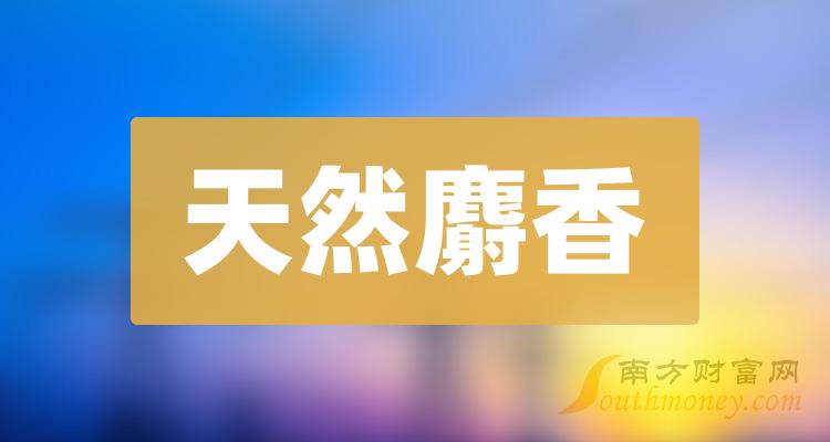 《天然麝香上市公司有哪些》