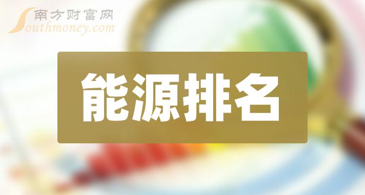 《创业板能源概念股排名市值排行榜》