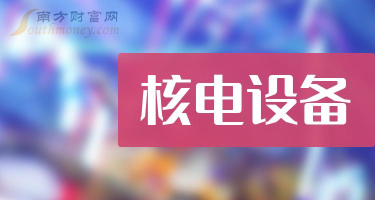 《核电设备概念上市公司毛利润排行榜》