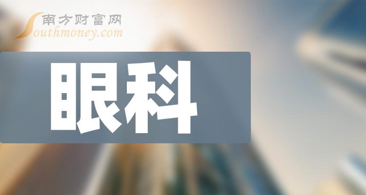 《眼科相关企业市盈率排行榜2023年8月4日》