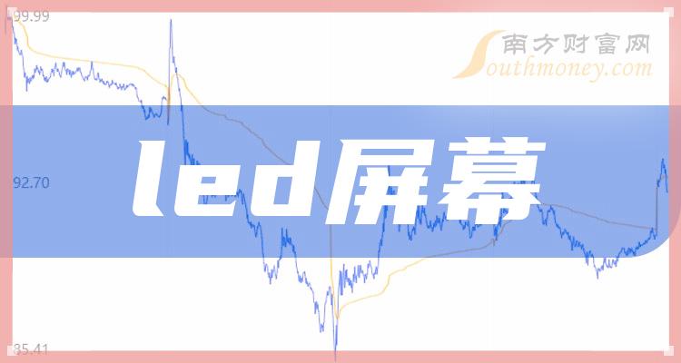 《led屏幕概念上市公司股票有哪些》