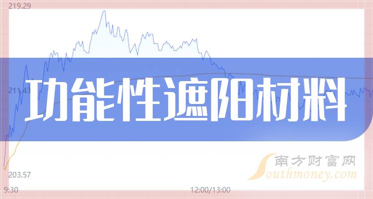 《功能性遮阳材料板块股票有哪些》