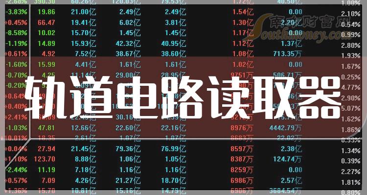 《2023年轨道电路读取器概念龙头股一览8月10日》