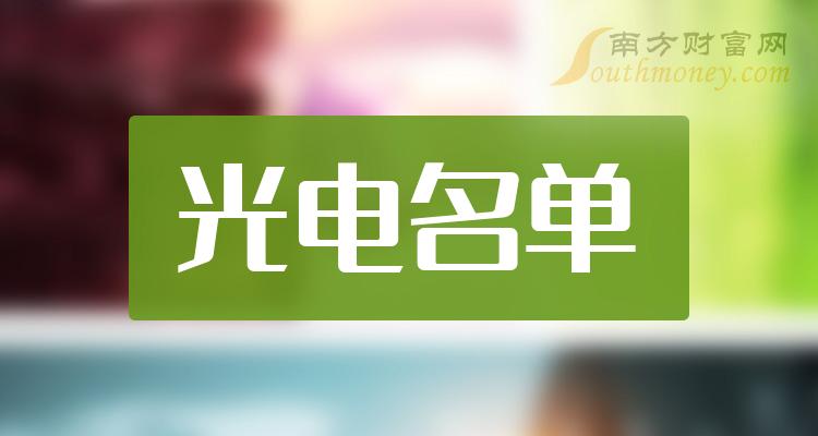 《创业板光电股创业板光电上市企业名单》