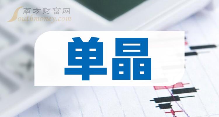 《单晶概念股龙头一览》