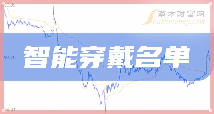 《智能穿戴龙头股一览表》