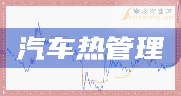 《汽车热管理龙头股票一览》
