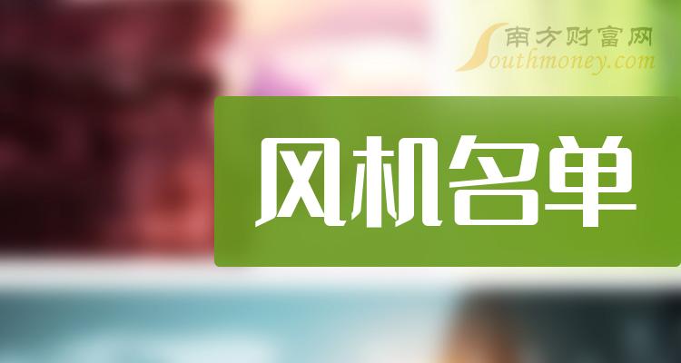 《风机龙头股前三一览8/28》