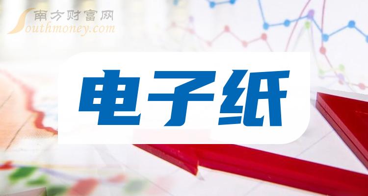《创业板五大电子纸概念上市公司排名2023市值榜单》