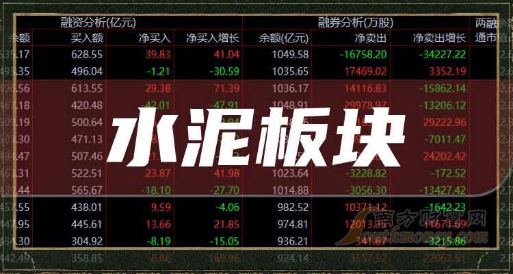 《水泥板块龙头是谁》