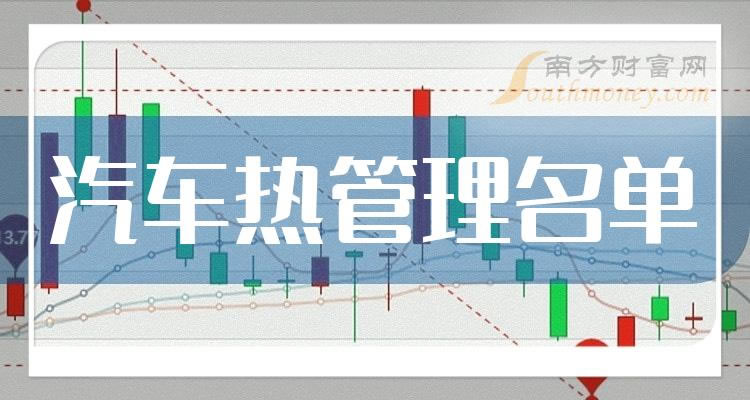《汽车热管理龙头股一览表》