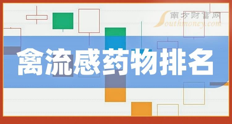 《禽流感药物相关企业排名前十的有哪些成交量榜》